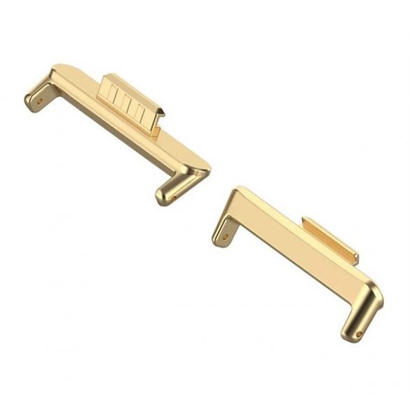 Adaptor conector curea ceas (dimensiune personalizată, 1 pereche, convertor, metal, 20 mm) GOLD Huawei Watch Fit 3