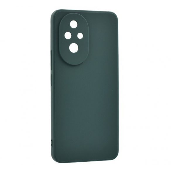 Protector de telefon din silicon (mat) VERDE ÎNCHIS Honor 200