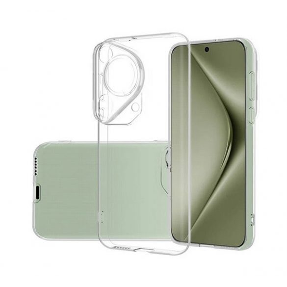 Protector de telefon din silicon (ultra-subtire) TRANSPARENT Huawei Pura 70 Ultra