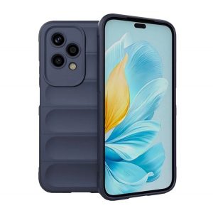 Protectie din silicon pentru telefon (rezistenta la socuri, protectie camera, 3D) ALBASTRU INCHIS Honor 200 Lite