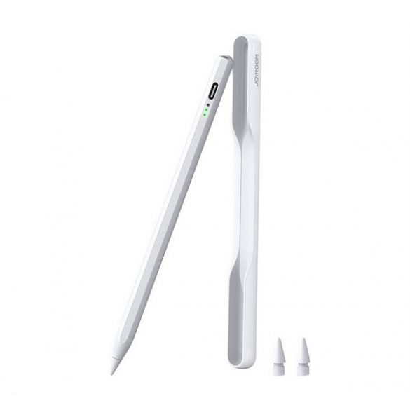 Stylus JOYROOM (activ, magnetic + vârf de rezervă) ALB compatibil Apple Pencil Apple IPAD, IPAD 2, IPAD (a treia generație)