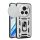 Protector de telefon din plastic Defender (rezistenta la impact, interior din silicon, inel de retinere, protectie camera) SILVER Honor Magic6 Pro 5G