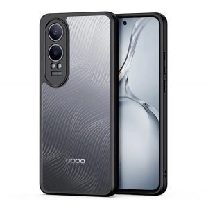 Protectie telefon DUX DUCIS AIMO din plastic (rezistenta la impact, cadru silicon, protectie camera, mat, val) NEGRU OnePlus Nord CE 4 Lite 5G