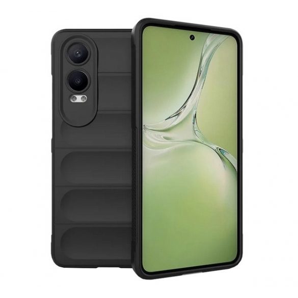 Protectie din silicon pentru telefon (rezistenta la socuri, protectie camera, 3D) NEGRU OnePlus Nord CE 4 Lite 5G