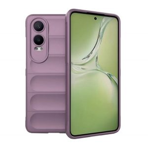 Protectie din silicon pentru telefon (rezistenta la socuri, protectie camera, 3D) PURPLE OnePlus Nord CE 4 Lite 5G