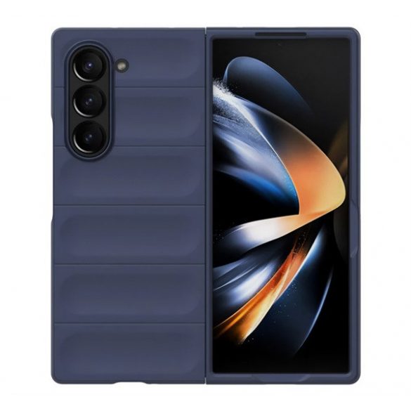 Protectie din plastic pentru telefon (rezistenta la impact, protectie camera, 3D) ALBASTRU INCHIS Samsung Galaxy Z Fold6 5G (SM-F956)