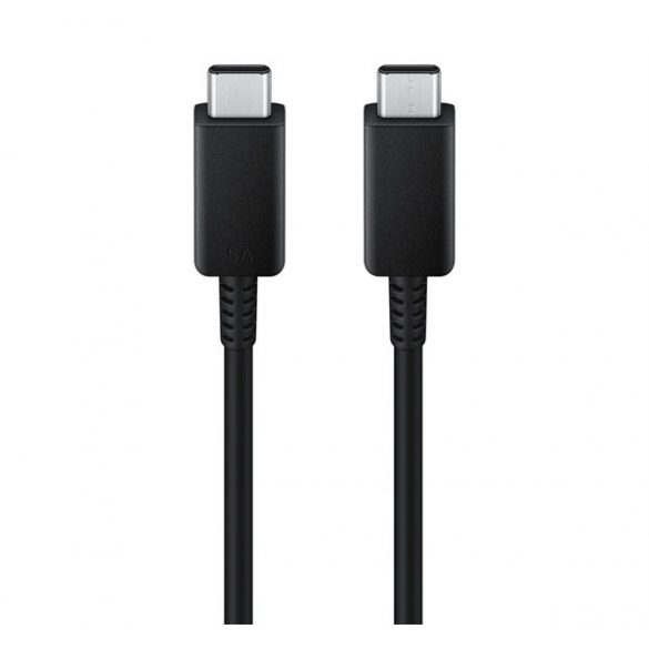 Cablu de date SAMSUNG (Tip-C - Tip-C, 5A, 100W, încărcător rapid PD, 180cm) NEGRU