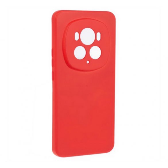 Protector de telefon din silicon (mat, interior din pluș din microfibră anti-zgârieturi, premium) RED Honor Magic6 Pro 5G