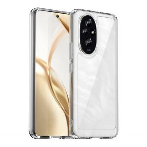 Protectie din silicon pentru telefon (rezistenta la impact, spate transparent) TRANSPARENT Honor 200