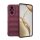 Protectie din silicon pentru telefon (rezistenta la socuri, protectie camera, 3D) BURGUNDY Honor 200