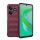 Protectie din silicon pentru telefon (rezistenta la socuri, protectie camera, 3D) BURGUNDY Infinix Smart 8 (X6525)