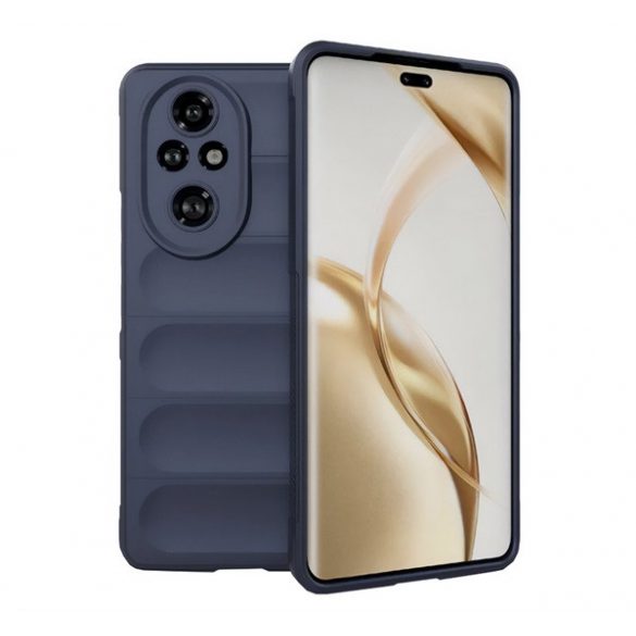 Protectie din silicon pentru telefon (rezistenta la socuri, protectie camera, 3D) ALBASTRU INCHIS Honor 200 Pro