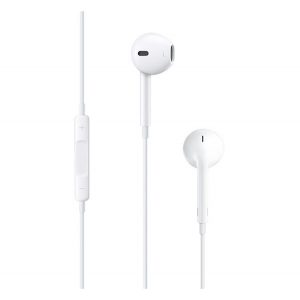 Căști APPLE STEREO (mufă de 3,5 mm, microfon, buton de înregistrare, control volum, succesor MNHF2ZM/A) ALB Apple iPhone 2G, iPhone 3G, iPhone 3GS