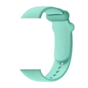 Curea de rezervă DEVIA DELUXE SPORT (dimensiune personalizată, silicon, reglabilă) MINT VERDE Xiaomi Redmi Watch 4