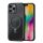 Protectie telefon din plastic DUX DUCIS AIMO (rezistenta la impact, cadru silicon, protectie camera, MagSafe, suport, val) NEGRU Apple iPhone 16 Pro