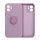 Protectie de telefon din silicon ROAR AMBER (inel de fixare, magnetic, protectie pentru camera) PURPLE Apple iPhone 16 Pro