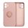 Protectie de telefon din silicon ROAR AMBER (inel de fixare, magnetic, protectie pentru camera) ROZ Apple iPhone 16 Pro Max