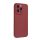 Protector de telefon din silicon ROAR LUNA (ultra-subtire, mat, protector pentru camera, wireless) BURGUNDY Apple iPhone 16 Plus