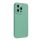 Protector de telefon din silicon ROAR LUNA (ultra-subtire, mat, protector pentru camera, wireless) VERDE MENTA Apple iPhone 16 Pro Max