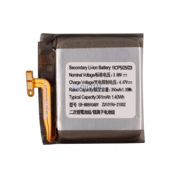 Baterie SAMSUNG 350mAh LI-ION Samsung Galaxy Watch 4 Classic 46 mm (SM-R890), Galaxy Watch 4 eSIM 44 mm (SM-R875), Galaxy Watch 4 44 mm (SM-R870)