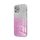 Protector de telefon din silicon (interior din plastic, spate lucios) TRANSPARENT/ROZ Apple iPhone 16 Plus