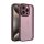 Protectie din silicon pentru telefon (rezistenta la impact, spate acrilic, protectie camera) PURPLE Apple iPhone 16 Pro