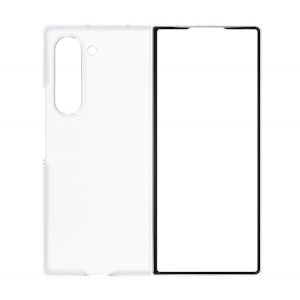 Proiectat pentru protectia telefonului din plastic SAMSUNG (rezistenta la impact, ultra-subtire) TRANSPARENT Samsung Galaxy Z Fold6 5G (SM-F956)