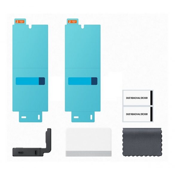 Protectie de ecran SAMSUNG 2buc (nereflectorizant, ștergere + cadru auxiliar) TRANSPARENT Samsung Galaxy Z Fold6 5G (SM-F956)