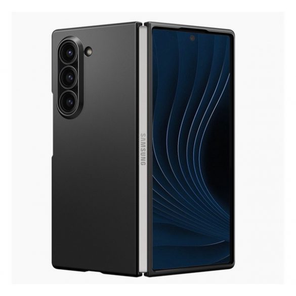 Protectie de telefon din silicon SPIGEN AIRSKIN (rezistenta la socuri) NEGRU Samsung Galaxy Z Fold6 5G (SM-F956)