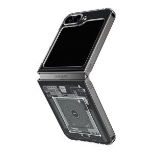 Protectie de telefon din silicon SPIGEN AIRSKIN ZERO ONE (rezistenta la socuri) NEGRU Samsung Galaxy Z Flip6 5G (SM-F741)