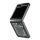 Protectie de telefon din silicon SPIGEN AIRSKIN ZERO ONE (rezistenta la socuri) NEGRU Samsung Galaxy Z Flip6 5G (SM-F741)