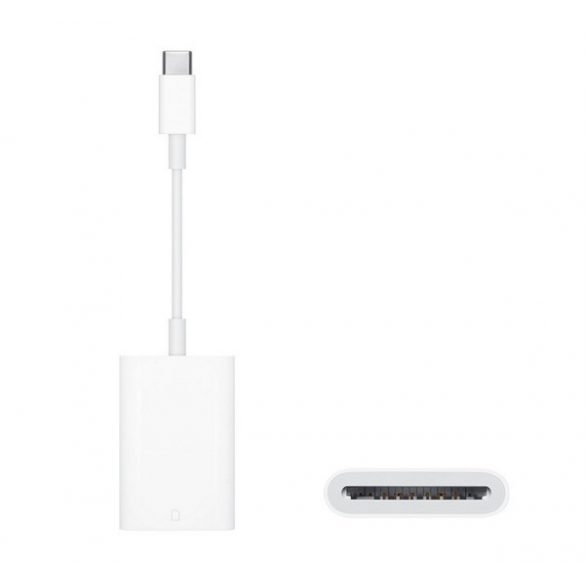 Cablu adaptor APPLE (cititor de carduri TF/SD - Tip-C, succesor MUFG2ZM/A) ALB