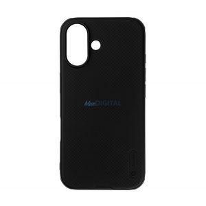 NILLKIN SUPER FROSTED PRO plastic protector de telefon (rezistent la impact, cauciucat, suprafață aspră) BLACK Apple iPhone 16