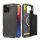 SPIGEN RUGGED ARMOR silicon protector de telefon (rezistent la șocuri, bubble heel, model de carbon, MagSafe) CLEAR GREY Apple iPhone 16 Pro