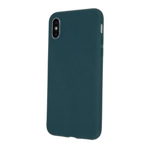 Protectie din silicon pentru telefon (mat) VERDE INCHIS Motorola Moto G85