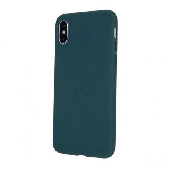 Protectie din silicon pentru telefon (mat) VERDE INCHIS Motorola Moto G85