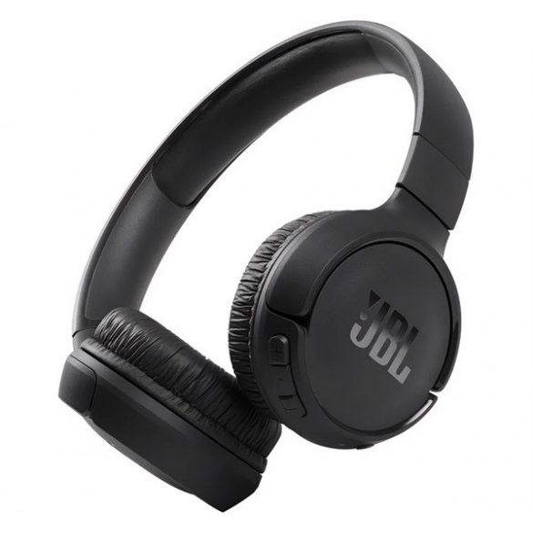 Căști bluetooth JBL TUNE T570 STEREO (v5.0, microfon, buton de înregistrare, multipunct, pliabile) NEGRU