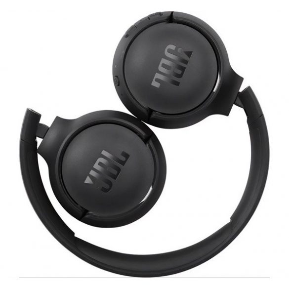 Căști bluetooth JBL TUNE T570 STEREO (v5.0, microfon, buton de înregistrare, multipunct, pliabile) NEGRU