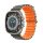 DEVIA DELUXE SPORT6 Curea (dimensiune personalizată, mică, silicon, reglabilă, val) GREY/NORANGE Apple Watch Series 5 40mm, Watch Series 4 40mm, Watch Series 3 38mm