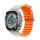 DEVIA DELUXE SPORT6 Curea (dimensiune personalizată, mică, silicon, reglabilă, val) BEAUTY / NARANSSÁRGA Apple Watch Series 5 40mm, Watch Series 4 40mm, Watch Series 3 38mm