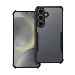 Silicon protector de telefon (rezistent la șocuri, toc cu bule, spate acrilic, protector de cameră) BLACK Realme C61 4G