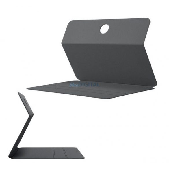 Carcasă ONEPLUS verticală, efect piele (activă FLIP, deschidere laterală, TRIFOLD, desktop) BLACK OnePlus Pad 2