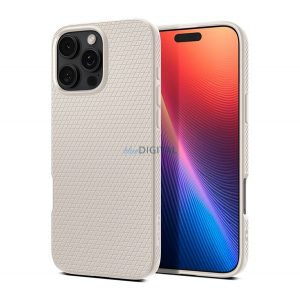 SPIGEN LIQUID AIR silicon telefon protector (rezistent la șocuri, bubble heel, diamant) PROTECTIVE pentru Apple iPhone 16 Pro