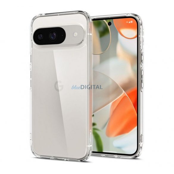 SPIGEN ULTRA HYBRID plastic protector de telefon (rezistent la impact, bubble cadru) pentru Google Pixel 9 Pro, Pixel 9