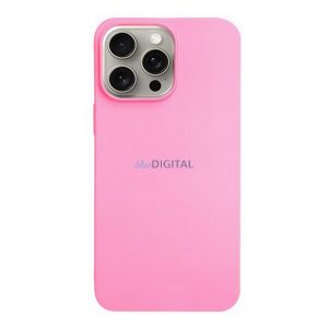 Capac de telefon din silicon (mat) ROSE CULOARE Apple iPhone 16 Pro Max