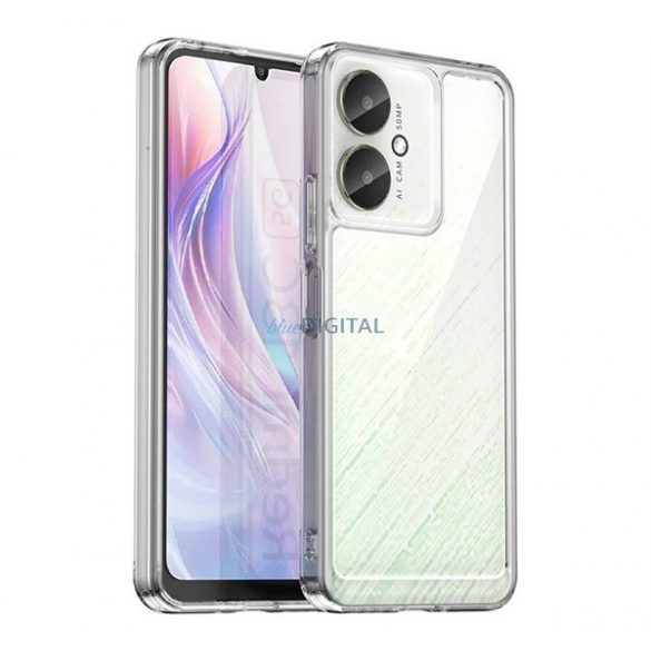 Silicon protector de telefon (rezistent la șocuri, spate transparent) pentru Xiaomi Redmi 13C, Poco C65, Redmi 13C 5G