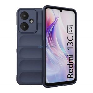 Silicon protector de telefon (rezistență la șocuri, protecția camerei, 3D) CUTTING BLUE Xiaomi Redmi 13C 5G