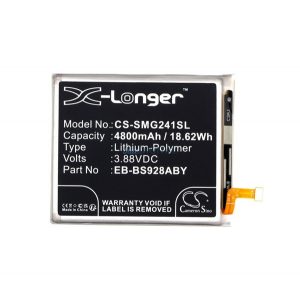 CAMERON SINO Baterie Li-Polymer (3.88V / 4800mAh, compatibil Samsung EB-BS928ABY) BLACK Samsung Galaxy S24 Ultra (SM-S928)