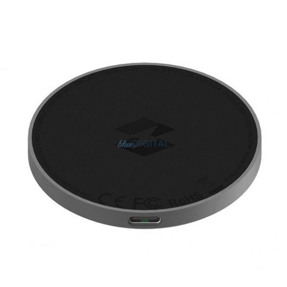 Încărcător de birou INFINIX (15W, wireless, magnetic + cablu de alimentare Type-C) NEGRU