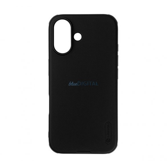 NILLKIN SUPER FROSTED PRO MAGNETIC plastic protector de telefon (magnetic, rezistent la impact, cauciucat) BLACK Apple iPhone 16